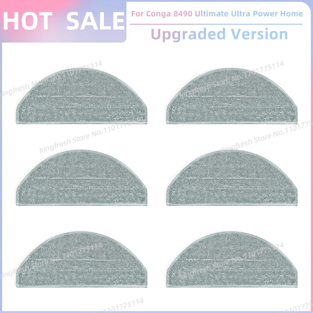 Подходит для ( Cecotec Conga 8490 Ultimate Ultra Power Home ) Запчасти для пылесоса Основная щетка Боковая щетка HEPA-фильтр Ткань для швабры Пылесборник