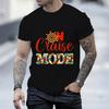 2023 Мужская футболка с принтом Cruise Mode Новое поступление Летние футболки с коротким рукавом Повседневная уличная одежда Спортивные футболки Мужские топы