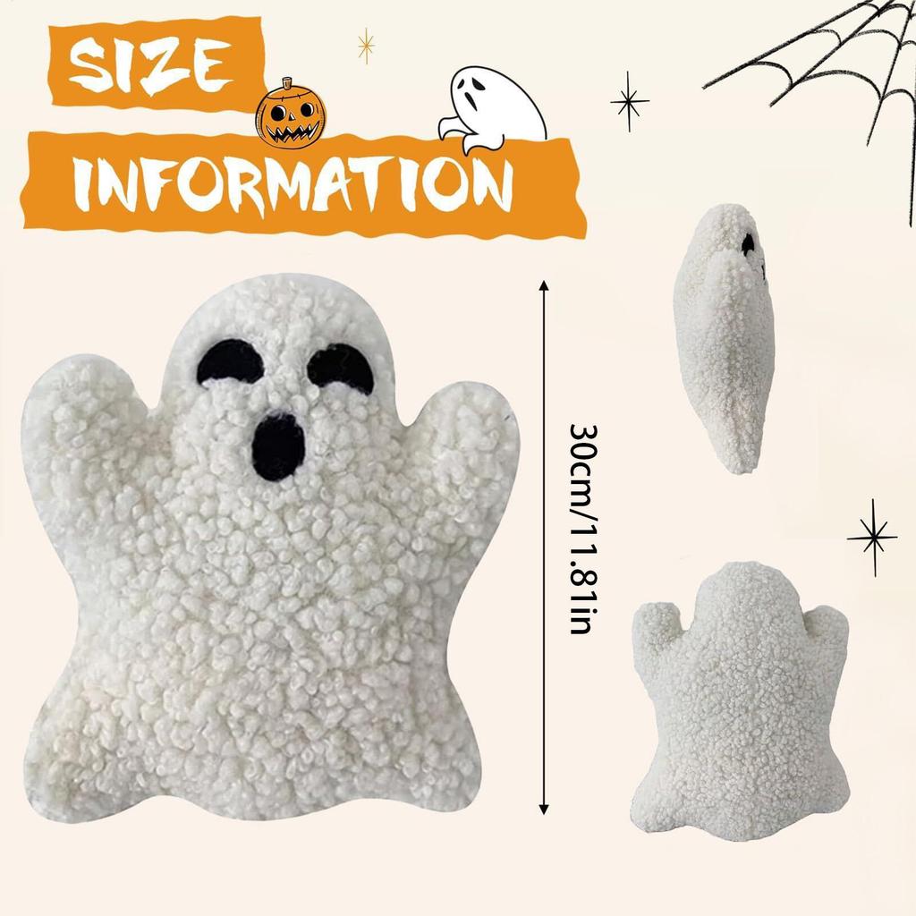 Halloween Pillows Ghost Sofa Pillows For Living Room Halloween Decorations Cushion For Fall Holiday Indoor Living Room Sofa