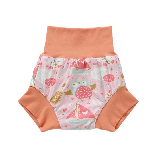 Детские плавки для плавания с 3-слойной защитой, полотенцем от мочи, многоразовые, стирающиеся, с эластичной резинкой на талии, детские шорты для плавания