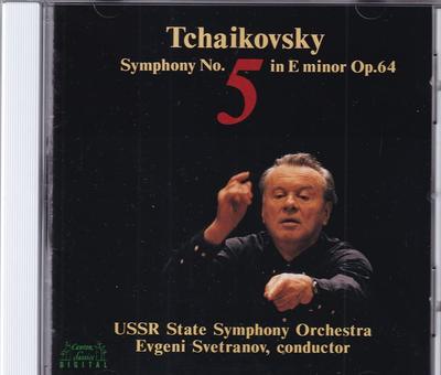 CD СОВЕТСКИЙ НАЦИОНАЛЬНЫЙ СИМФОНИЧЕСКИЙ ОРКЕСТР Чайковский Симфония №. 5 PCCL00091 1990 Япония Классический Б/У