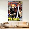 BLEACH Аниме Обложка Weekly Jump Гобелен Плоская Печать Ичиго Куросаки Настенное Украшение Японский Манга Декор для Спальни Подарок Фанату