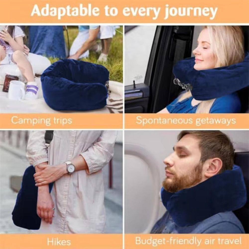 Stuff With Clothes Portable Travel Bag Adjustable Straps Stuffable Pillowcase Car Travel