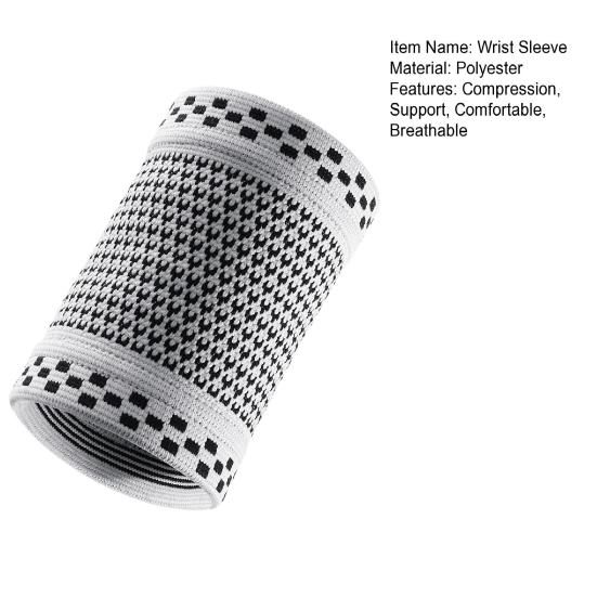 Компрессионный рукав для запястья для мужчин и женщин, дышащий поддерживающий бандаж для запястья, эластичные напульсники для тренировок при артрите, запястном канале