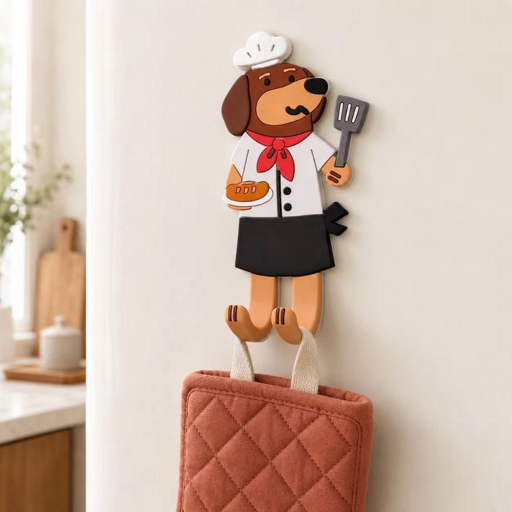 Creative Cartoon Fridge Magnets 3D Animal Phone Holder Funny Fridge Magnetic Hook Home Decoration