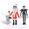 Collectible Nightmare Before Christmas Santa Jack And Zero Plush Toys For Kids