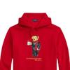 Polo Ralph Lauren SS23 Лунный Новый год Коллекция Толстовка с капюшоном с принтом мультяшного медведя Мужские толстовки с капюшоном Красный MNPOKNI16822714-600