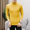 Autumn and Winter New Men's Turtleneck Sweater Male Korean Version Casual All-match Knitted Bottoming Shirt