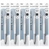 Шариковая ручка Pentel Flow Tune Black 5 шт. на масляной основе 0,4 мм XBZN204-A