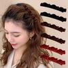 6Pcs/Set Flocked Bangs Hair Clip for Women Headwear Cute Barrettes Hairgrip Alice Braided Fashion Hairpins Hair Accessories