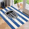 Soft Floor Carpet Leeds United Pattern Area Rug Decorative Mat For Home Room Decoration