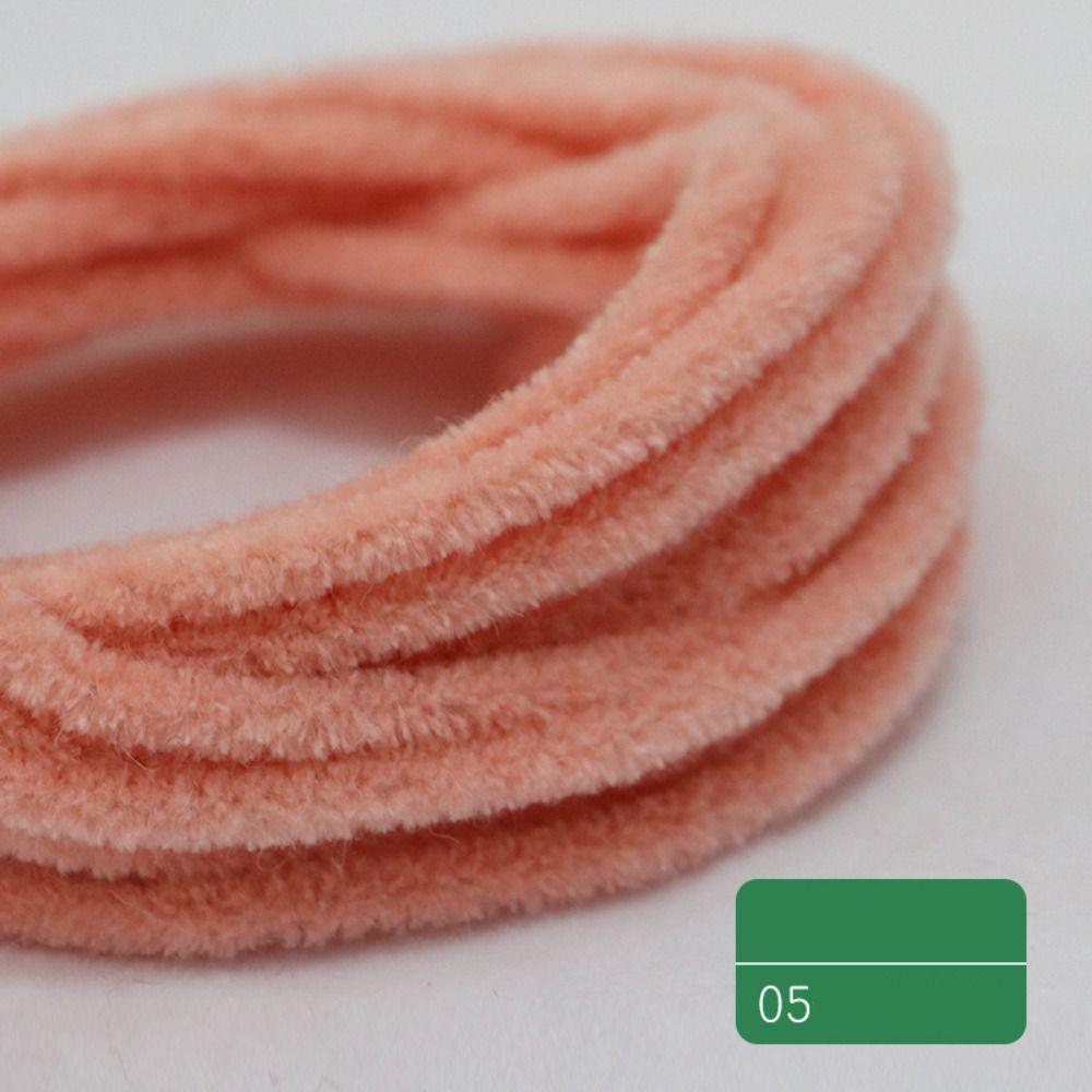 Colored Wool Handmade Twisted Rod Plush Handmade Chenille Stem  Puppy Toy