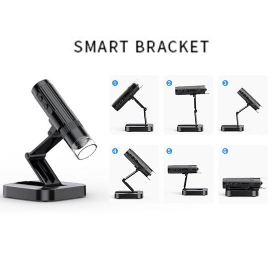 Цифровой микроскоп с регулируемой подставкой 8 светодиодных ламп 50X-1000X 1080P USB WiFi
