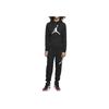 Air Jordan Jumpman Logo Fleece Pullover Hoodie Men Tops Black AV3146-010