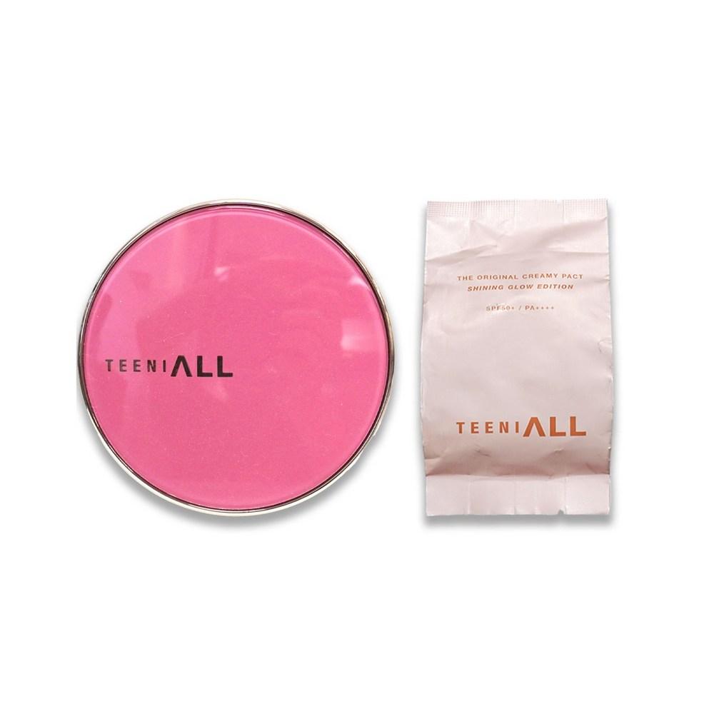 Tinyol The Original Creamy Pact 13g Main Product + Refill + Pouch, 1 Pc, No. 23 Main Product + Refill