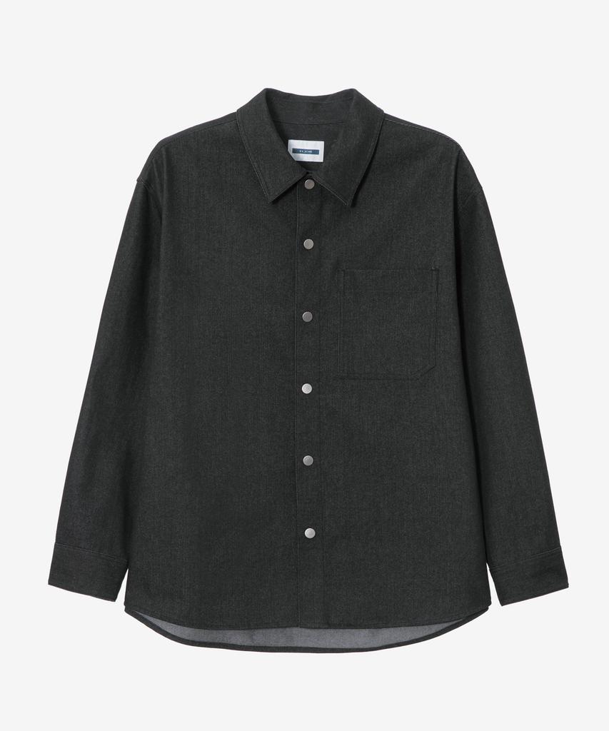 MINDBRIDGE Black Denim-Like Shacket