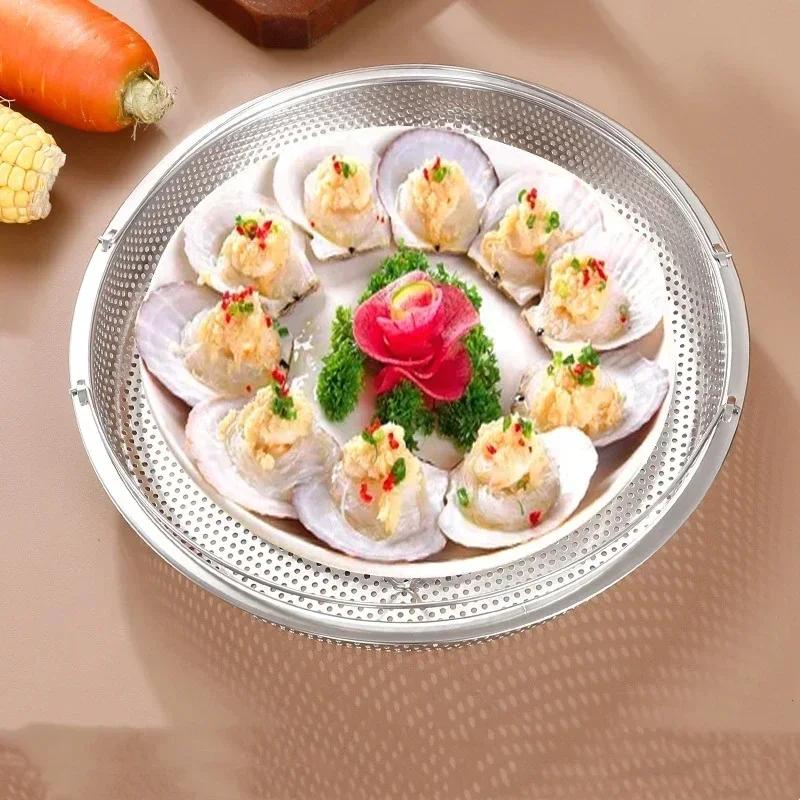 Пароварка из нержавеющей стали, корзина для приготовления на пару, электрическая плита, подставка для приготовления на пару, корзина для слива, многофункциональная бытовая кухонная утварь