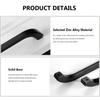 Luxury Modern Cupboard Cabinet Zinc Alloy Wardrobe Door Knob Drawer Handles Door Handle