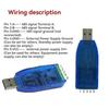 Промышленная связь Модуль USB к RS485 Конвертер USB к RS232 RS485 Защита TVS Двунаправленный Полудуплексный Преобразователь последовательной линии