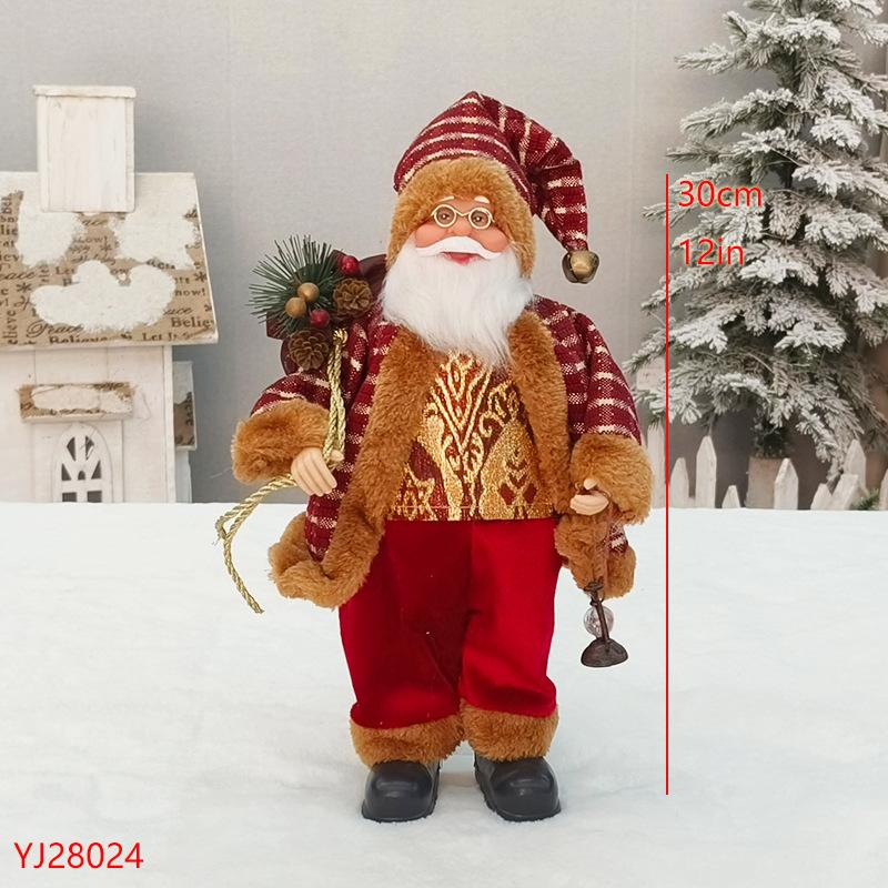 Декор Новогодние товары Санта-Клаус Рождественская кукла Украшение для дома С Рождеством Дети Подарок