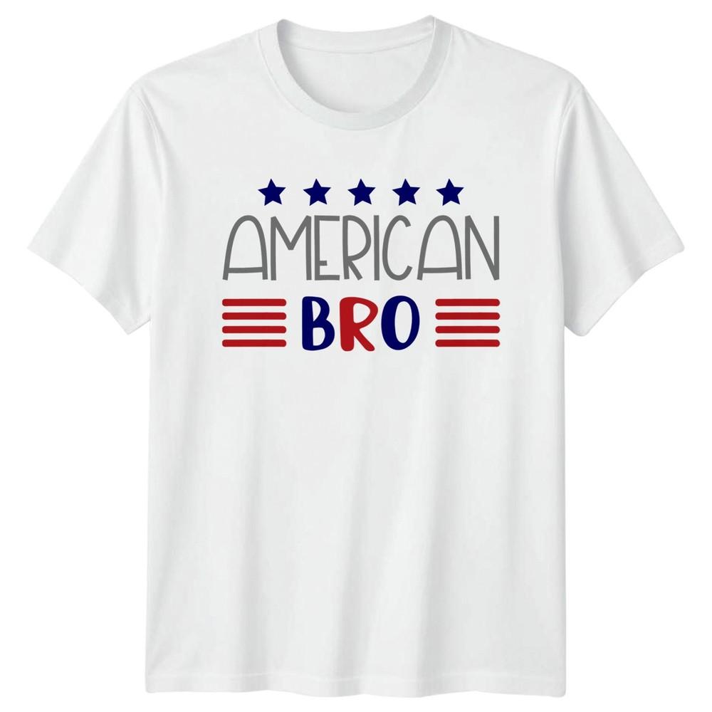 American Bro Unisexs TShirt American Pride Patriotism Birthday Gift For Him