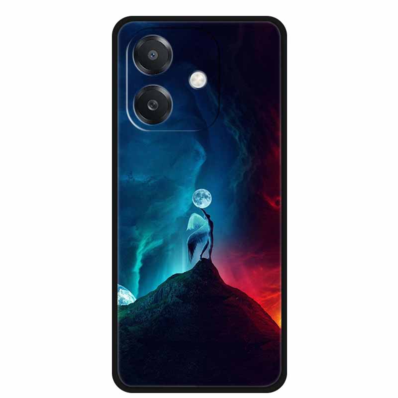 Чехол для OPPO A60 5G A40 A40m A20 A3 A3x 4G 5G Чехол для телефона A 40 20 A 60 A 3 x Coque Ударопрочный Черный Силиконовый ТПУ Мягкая Задняя Крышка