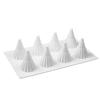 8-Cavity Even Christmas Tree Silicone Mold - Mousse Cake Decoration Candle DIY Baking Tool