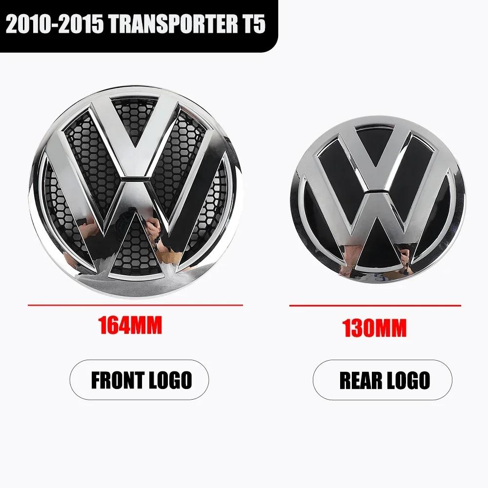 1/2pcs Car Front Grill Badge Rear Trunk Emblem Cover Accessories For Volkswagen VW Transporter T5 2010 2011 2012 2013 2014 2015SZ6