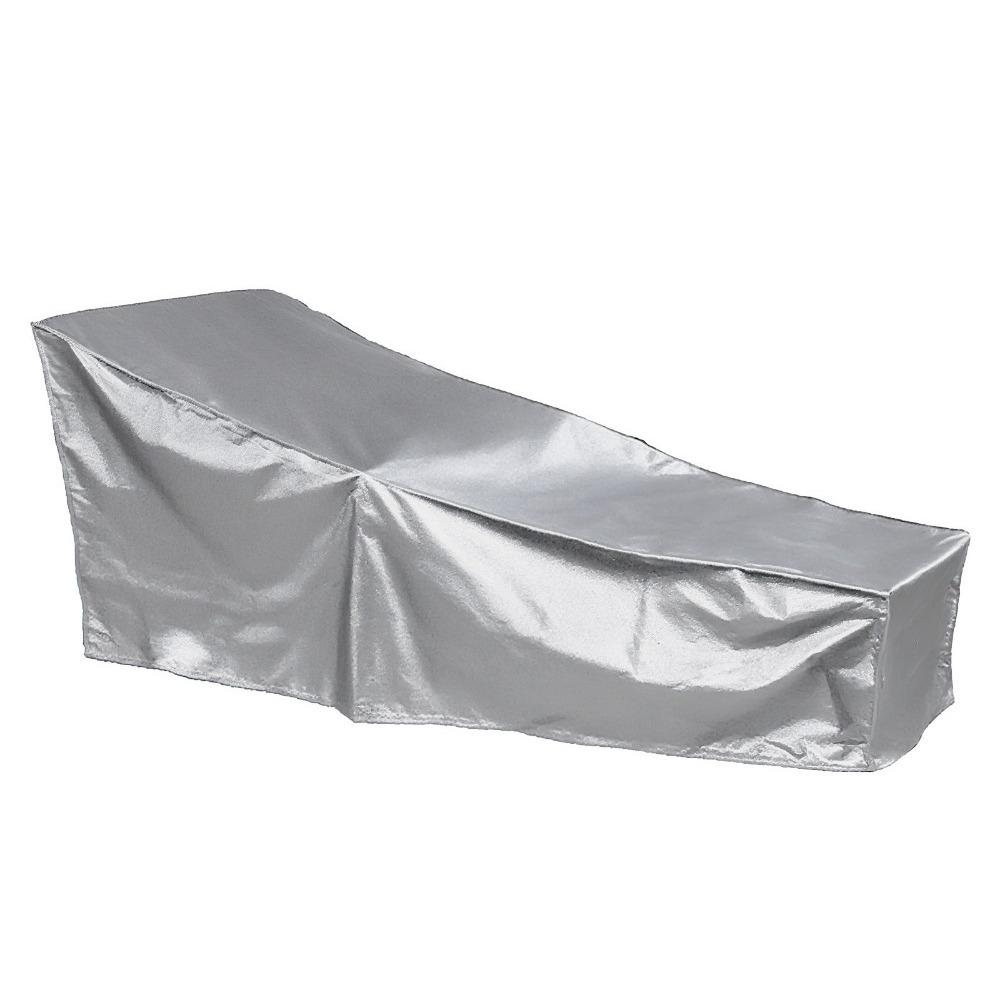 Full Coverage Chaise Lounge Cover UV Resistant Recliner Protective Cover Furniture Cover Patio