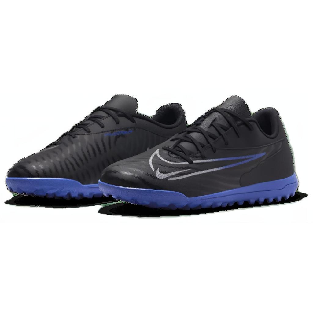 Nike Phantom GX Laced Comfortable Stylish TF (Rubber Studs) Hard Ground Artificial Grass Shock Absorption Non-Slip Soccer Shoes DD9486-040