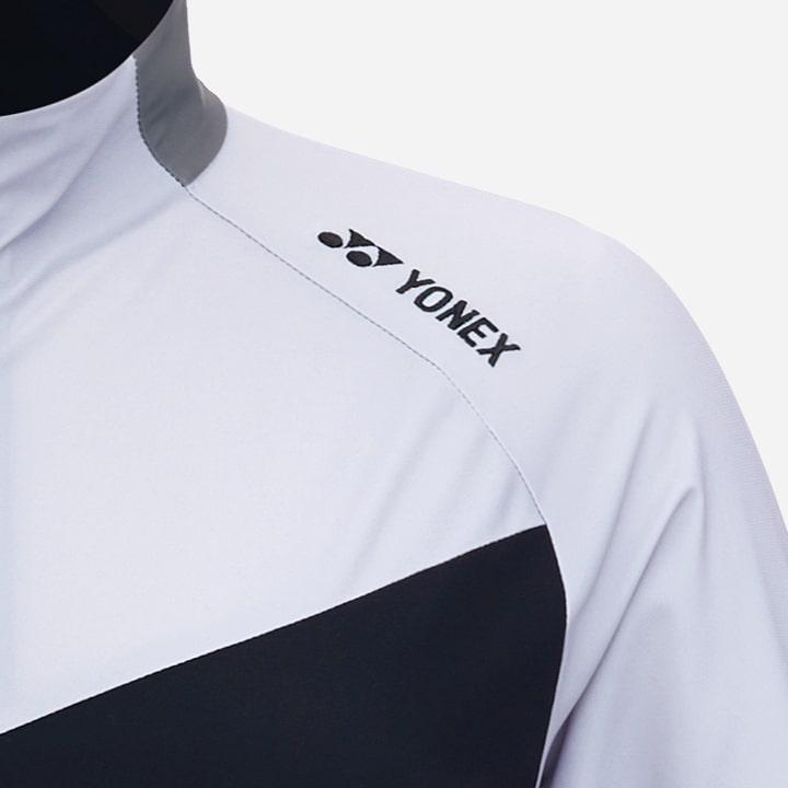 Женская тренировочная куртка Yonex 233Wu002F Черная с вырезом V-образного кроя