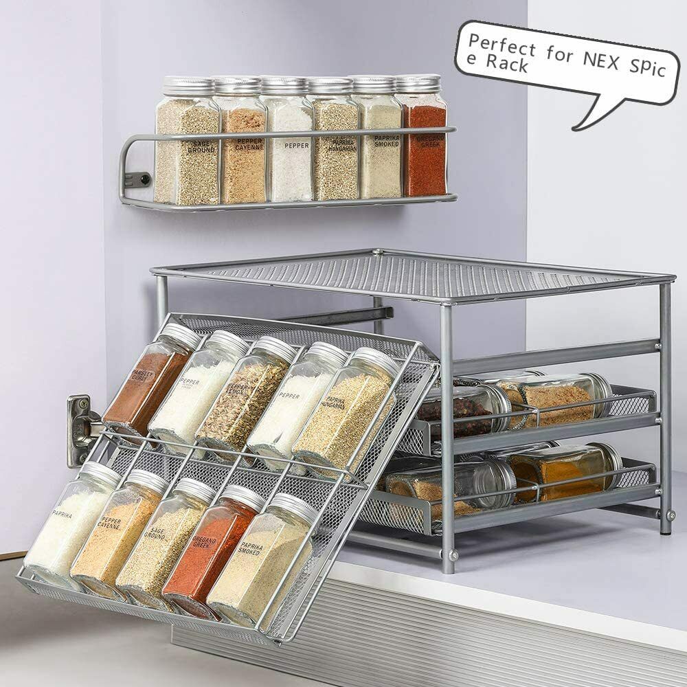 24 бутылочки для приправ для кухни с этикетками, которые можно настраивать для удобства доступа и очистки