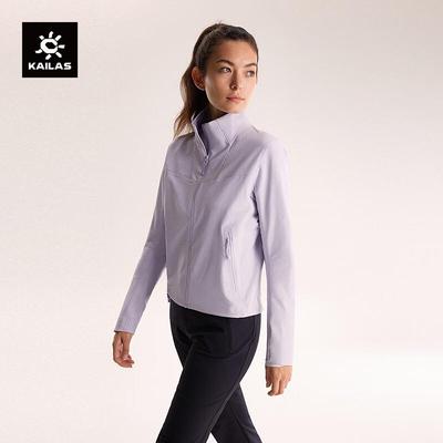 Женская мягкаяshell куртка CORDURA с воротником-стойкой