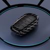 Чехол-брелок из углеродного волокна для автомобильного ключа Toyota RAV4 Highland Coralla Hilux Fortuner Land Cruiser Camry Crown Аксессуары