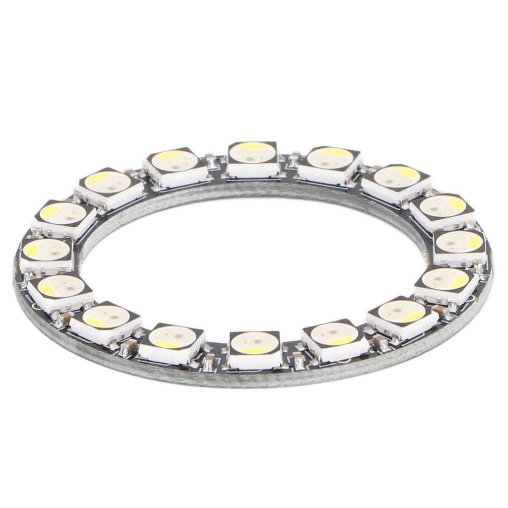 RGB светодиодная кольцевая плата 16 бит SK6812 32 цвета и флуоресцентная белая кольцевая лампа настенные часы световой драйвер