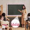 Бордюрная лента на тему Дня святого Валентина, Бордюры в форме сердца, Наклейка на стену, Длина 59 футов, Ширина 75 мм, для спальни, домашней вечеринки