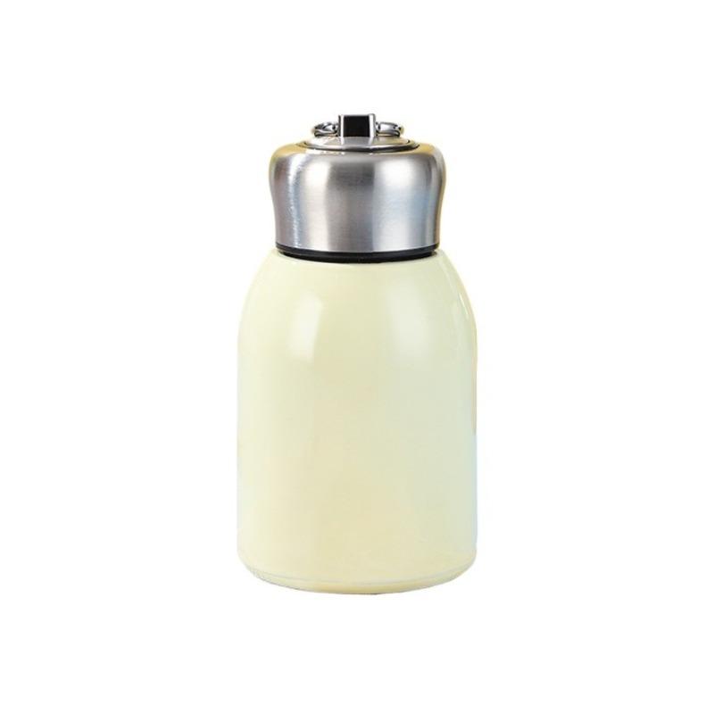 300 мл Карманная кружка из нержавеющей стали Дорожная термокружка для кофе Мини термос Вакуумная фляга Изолированная кружка Спортивная бутылка для воды