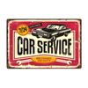 GARAGE FULL SERVICE Vintage Metal Signs Car Garage Retro Poster Bar Wall Decor Plaque Painting Art 20x30 CM
