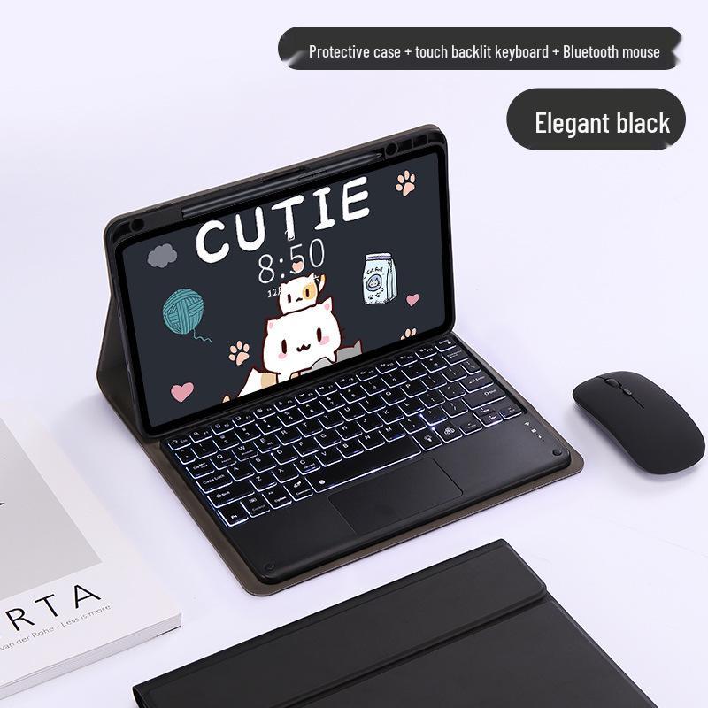 Чехол для планшета Redmi Pad Pro 12.1" с Bluetooth-клавиатурой и слотом для стилуса для Xiaomi Poco
