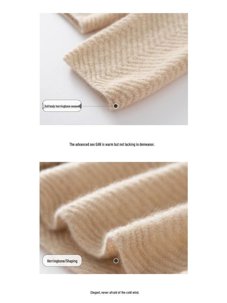 Женский свитер из 100% чистого кашемира - Новинка Теплая вязаная базовая рубашка