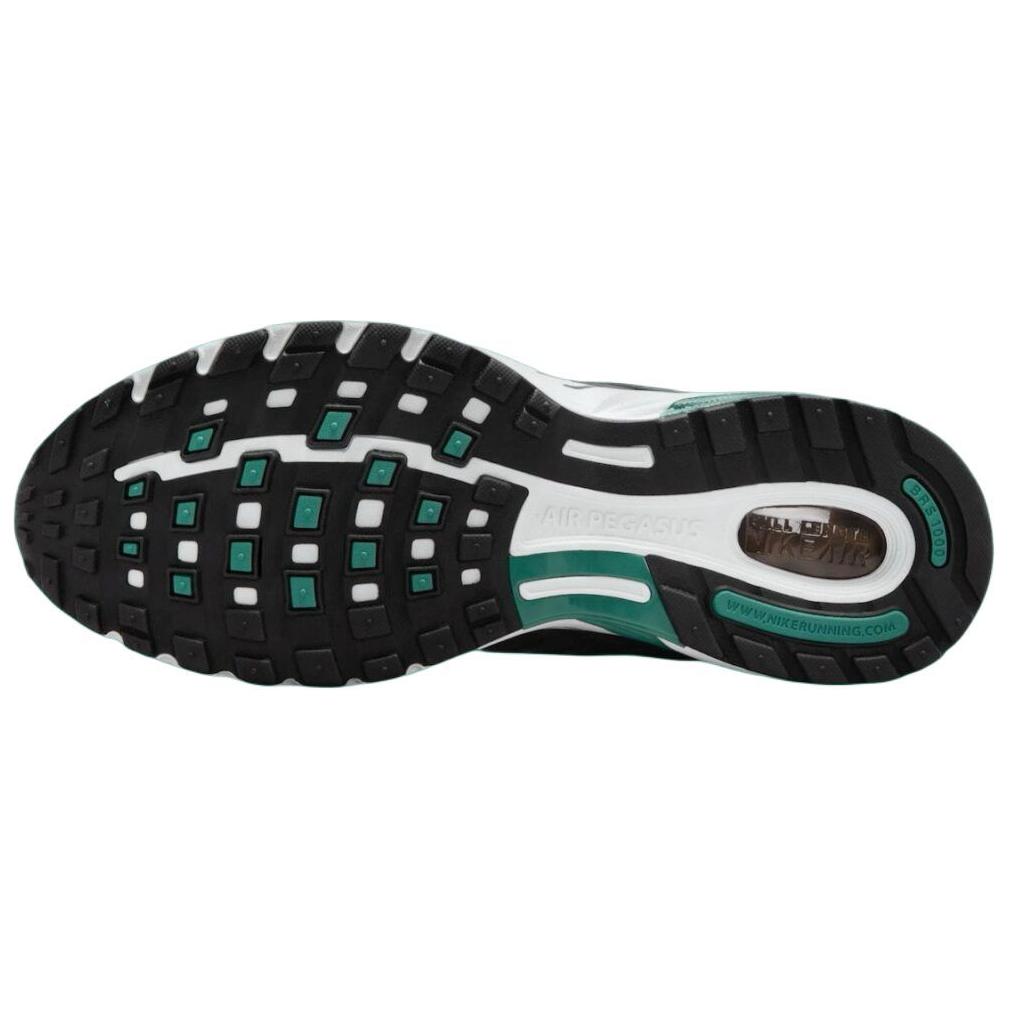 Nike Кроссовки Air Pegasus 2K5 Metallic Silver Bicoastal Unisex, зеленые, черные, белые HQ3482-095