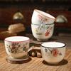 Керамическая чайная чашка Медитация Чашка Кунг-фу Ручная работа Ретро Китайский стиль Фарфор Бытовая Кухонная Чайная посуда Посуда для напитков Чайные аксессуары