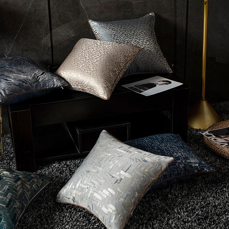 Легкая роскошная современная простая подушка для гостиной, подушка для спины, наволочка без основной подушки