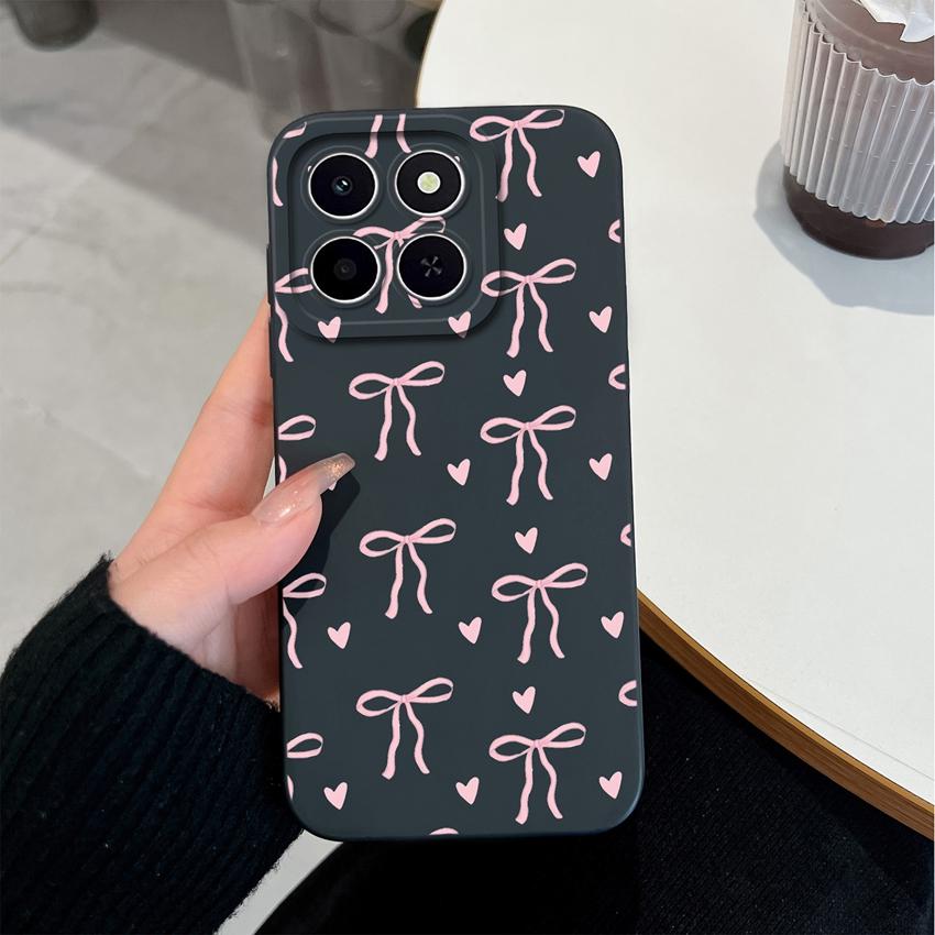 Чехол для телефона Honor X6c X6d X5a X5c X6a X7a X8d X9d X8c X7 X8 X6 Красивые Цветочные Узоры Легкий Мягкий Силиконовый Чехол Для Honor Защитный Корпус