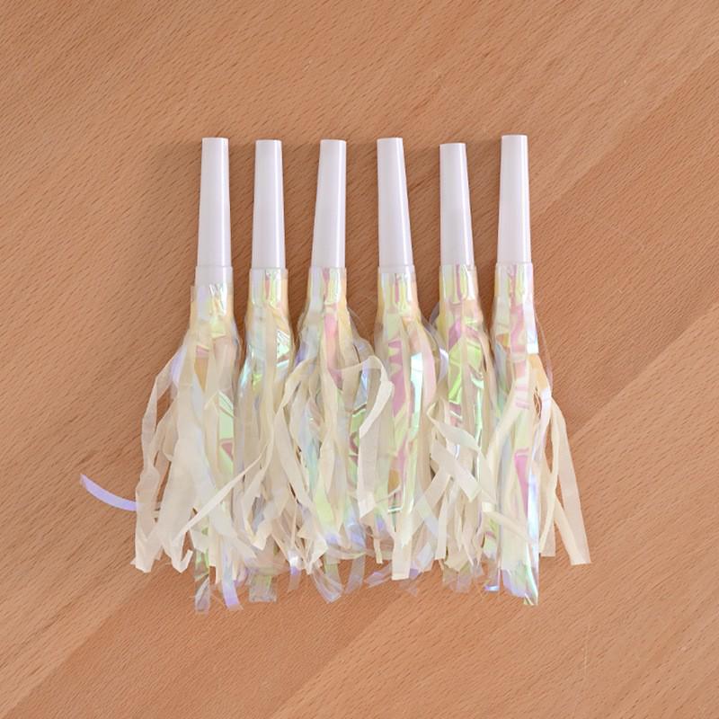 Красочный свисток-дракон с кисточкой для украшения вечеринки и фотореквизит