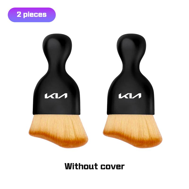 AHT1 For KIA Rio K5 K2 Sportage Ceed Sorento Picanto Stinger Soul Car Interior Cleaning Soft Brush Air Outlet Clean Brush Accessories