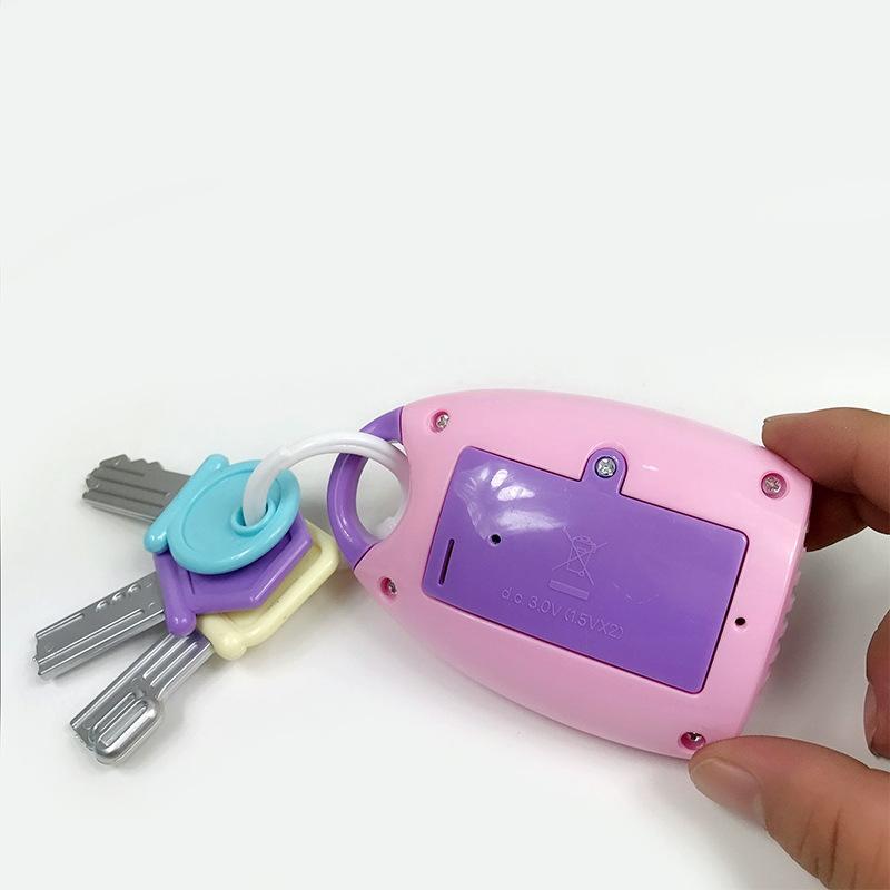 Детская игрушка, музыкальный ключ от машины, вокальный умный пульт дистанционного управления, голоса автомобиля, ролевые игры, развивающие игрушки для детей, детские музыкальные игрушки