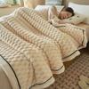 Golden Turtle Velvet Multifunctional Blanket Farai Velvet Milk Velvet Blanket for Two Warm Nap Blanket