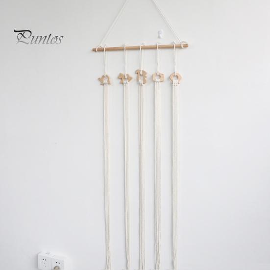 Держатель для банта для волос, аксессуары для волос ручной работы, органайзер, компактный, легко повесить, облака, детская шпилька, ремень для хранения