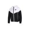 Спортивная ветровка с капюшоном, женская куртка, черный, белый цвет BQ4716-011